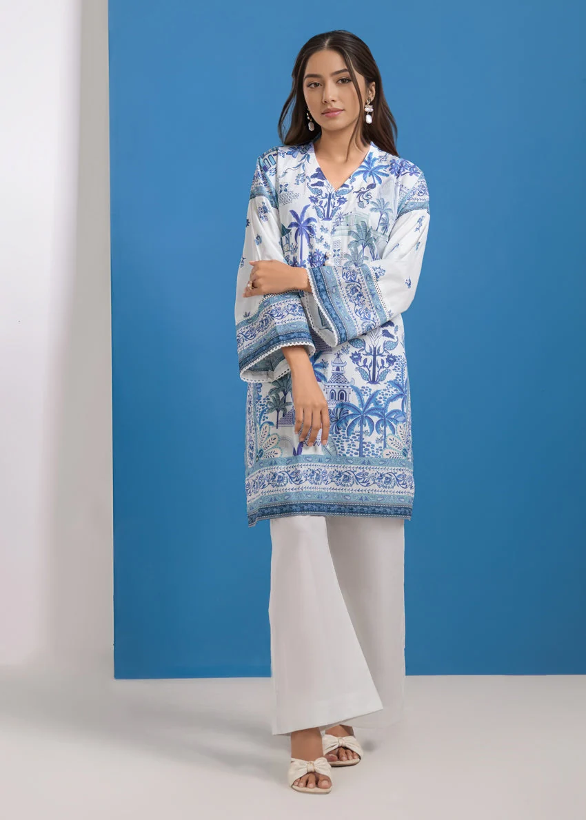 White-Lawn-1 Piece (WPS251P3069) (Y-81) J(FW8) - Image 3