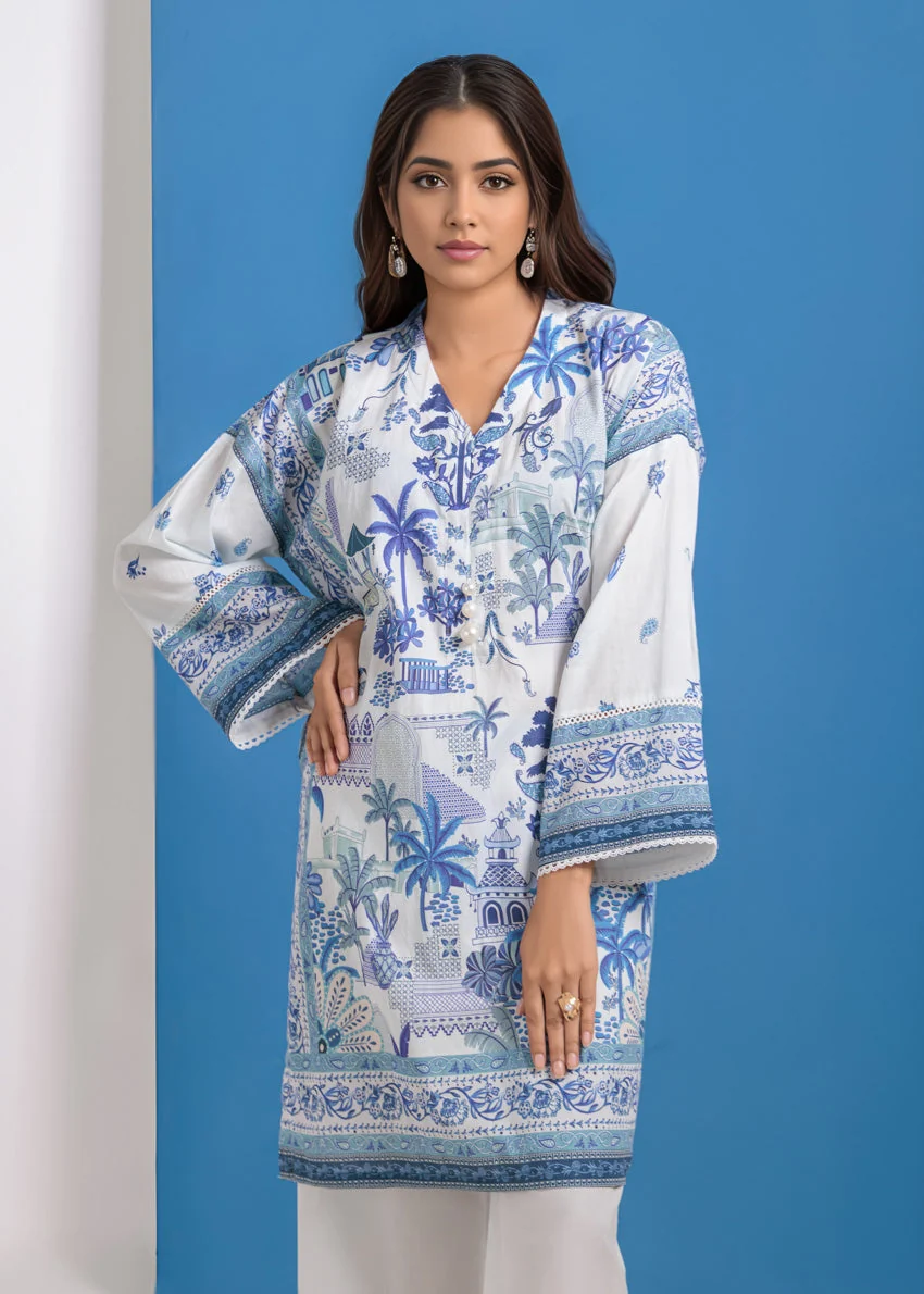 White-Lawn-1 Piece (WPS251P3069) (Y-81) J(FW8) - Image 4