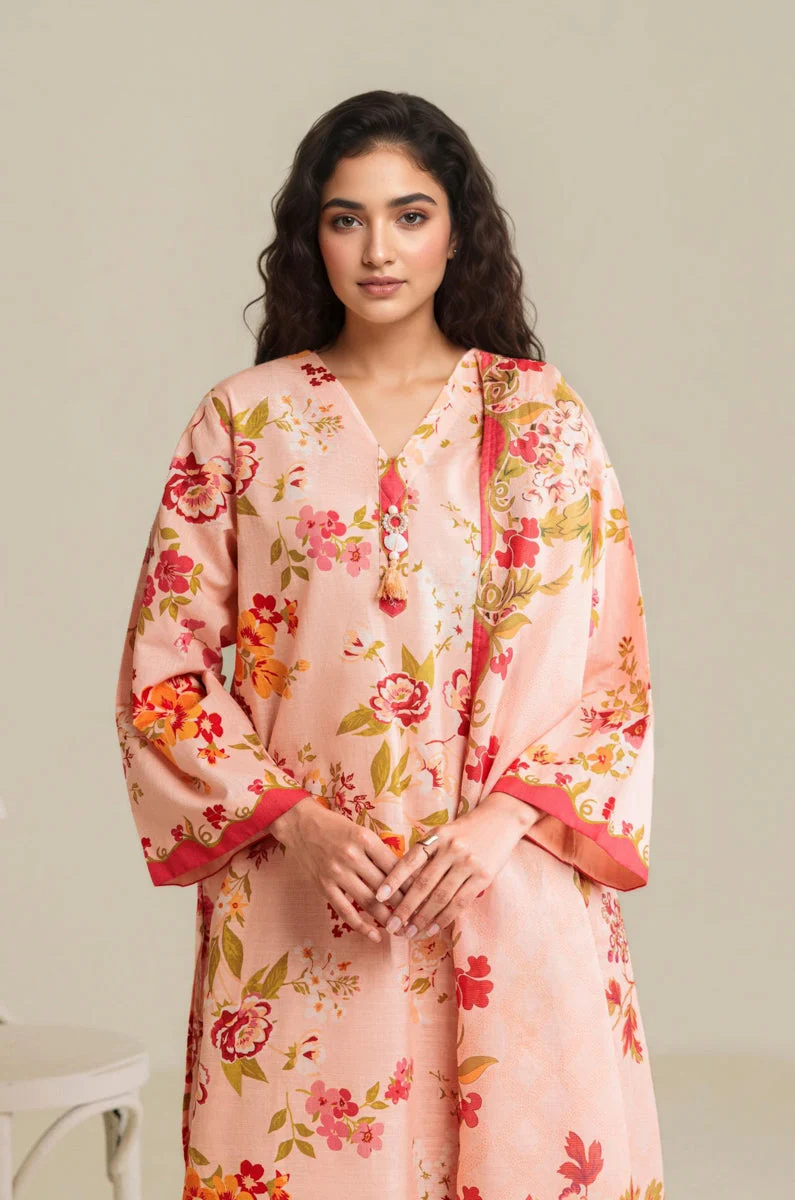 Peach-Lawn-3 Piece (WP3PPBS26B1F18) J(135) (y-148) - Image 3
