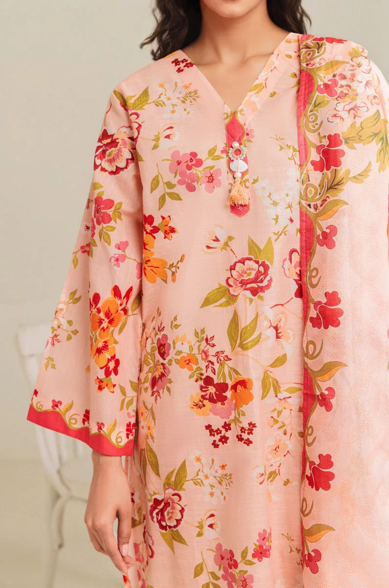 Peach-Lawn-3 Piece (WP3PPBS26B1F18) J(135) (y-148) - Image 5