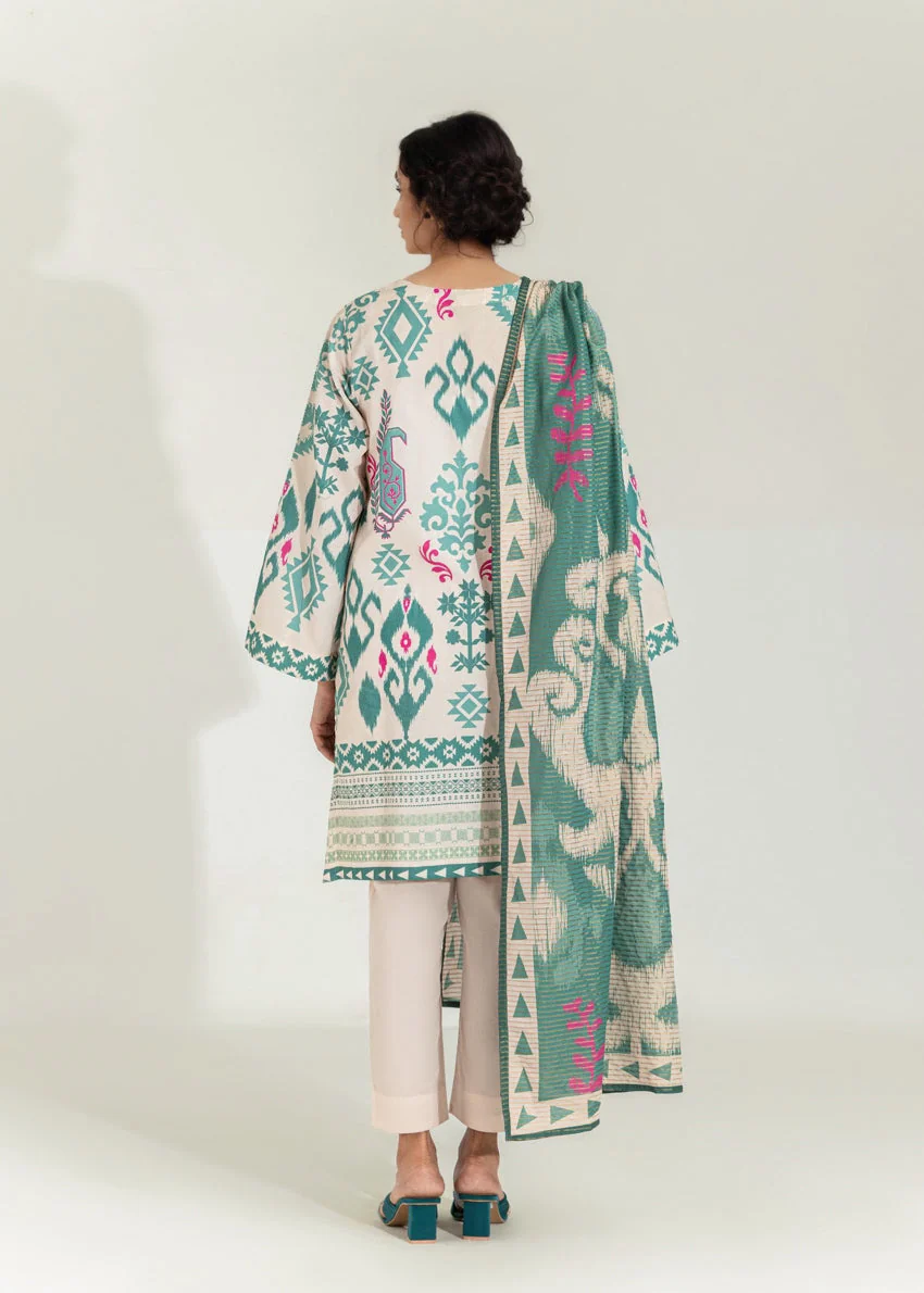 Green-Jacquard-3 Piece (WP3PPBW25B11D27) J(138) (Y-148) - Image 2