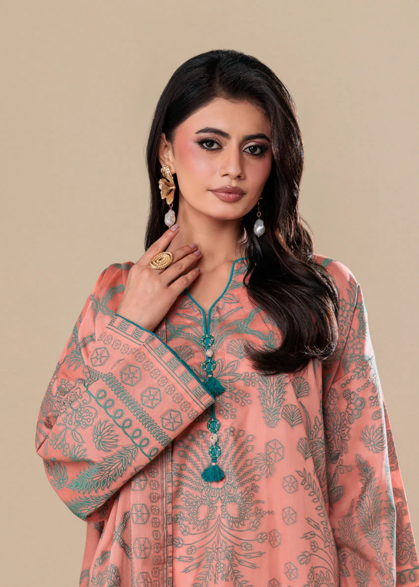 Peach-Jacquard-3 Piece (WP3PSBS26B2M28) J(137) y(145) - Image 3