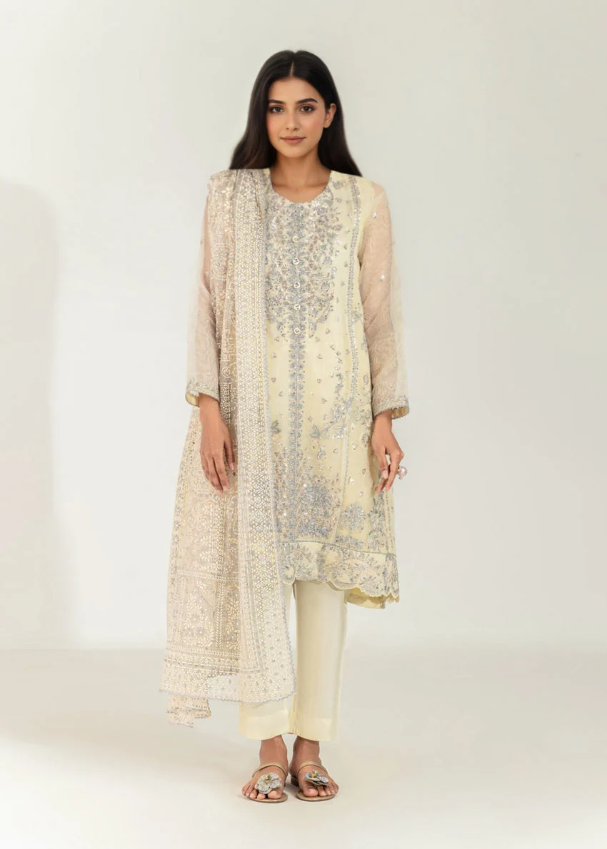 White-Textured-Net-3 Piece (WPS25FE3056) J (19) (Y-128T) - Image 3